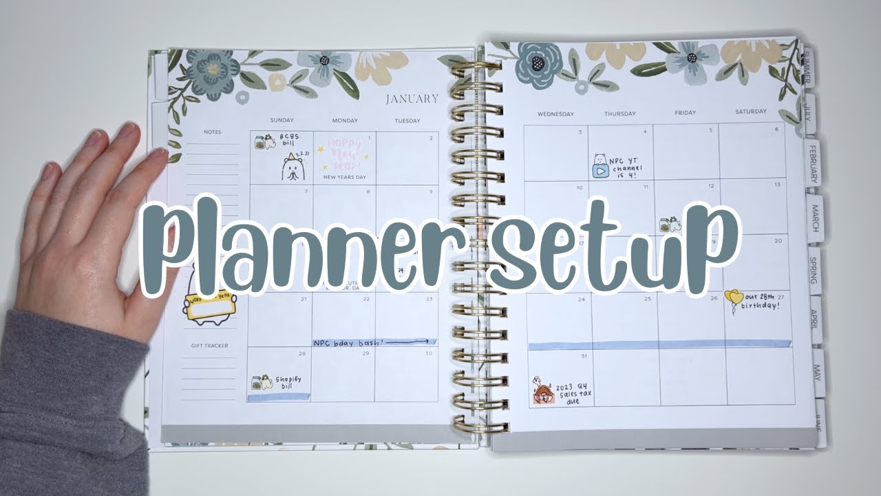 2024 Faith Planner Setup!