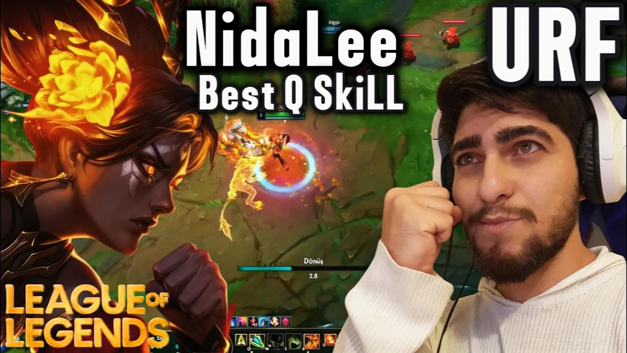 DÜNYANIN EN İYİ NİDALEE OYUNCUSU URF'da  / LEAGUE OF LEGENDS / GAMEPLAY / LOL