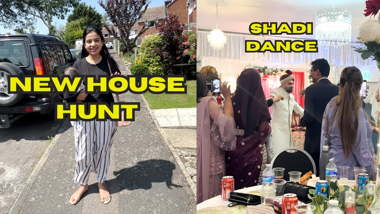 Shaadi, Dance & New House Hunt 🕺🏡 | Desi Couple Vlog UK