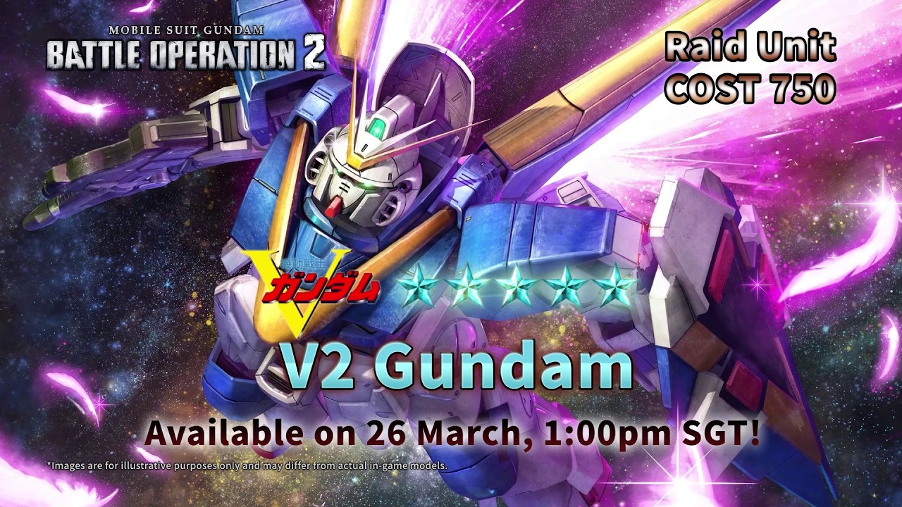 MOBILE SUIT GUNDAM BATTLE OPERATION 2 - V2 Gundam Trailer