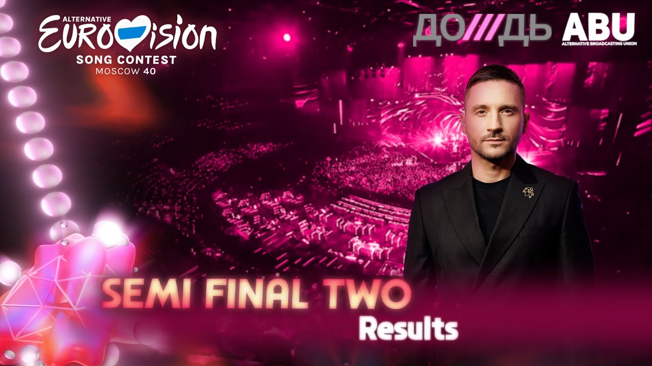 Alternative Eurovision Song Contest #40 • Moscow, Russia • Semi Final Two Results