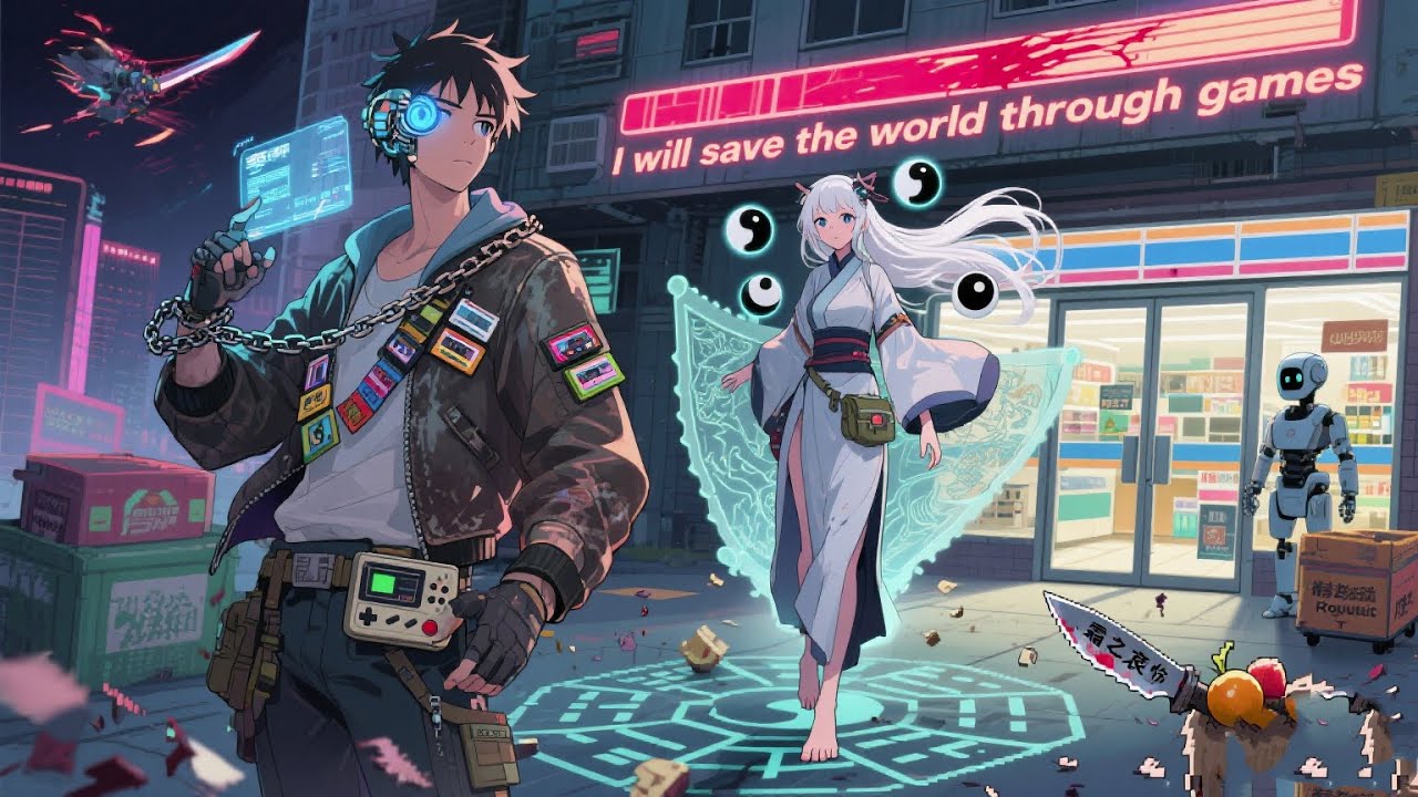 🔔【Full】【Multi Sub】The end of the world is coming, I will save the world through games EP1-43#anime
