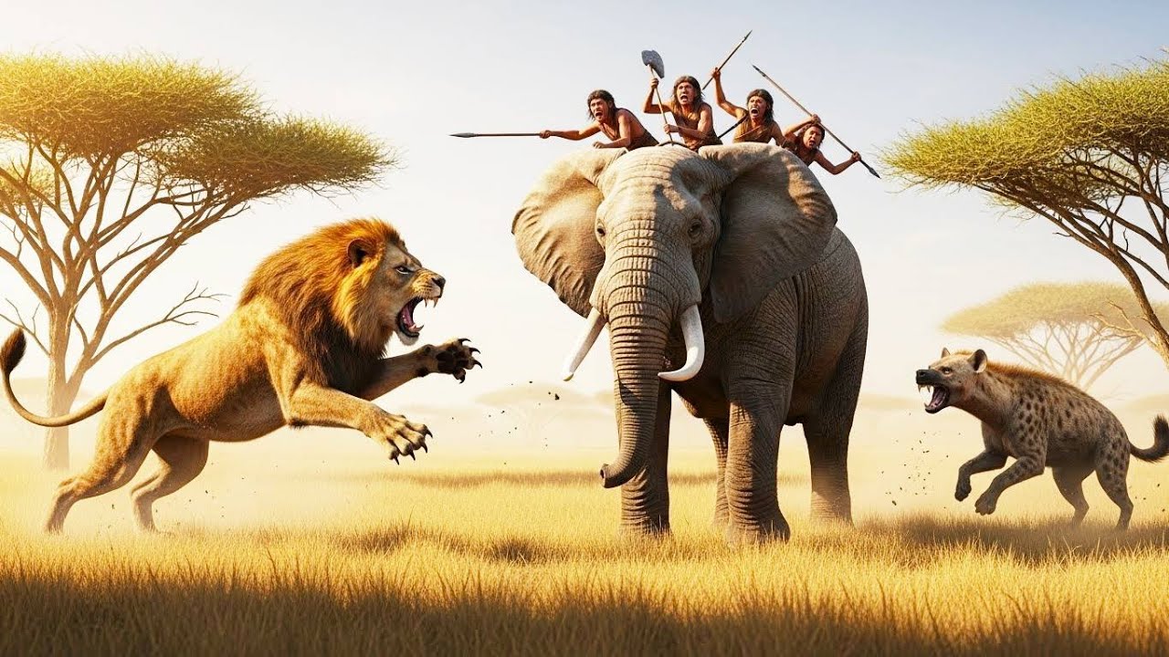 Life 7.8 Million Years Ago | Early Humans Face Giant Predators in the African Wilderness