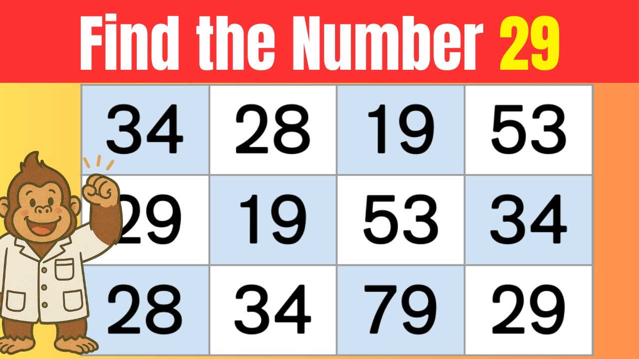 Find the Matching Number | Daily Brain Puzzle Challenge