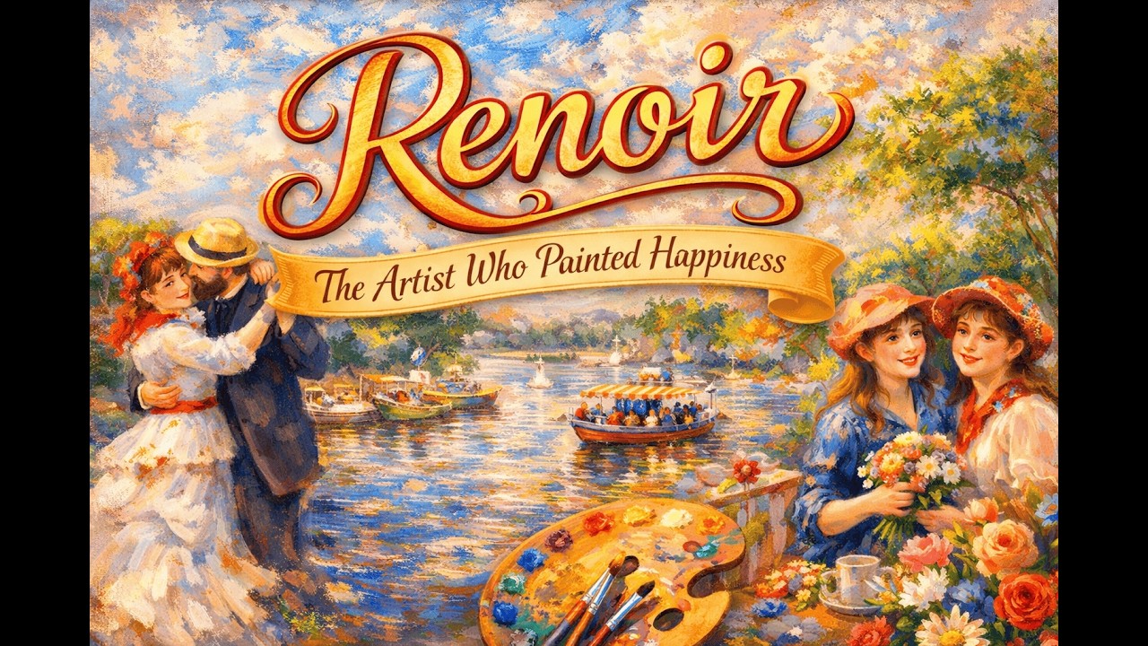 Pierre Auguste Renoir : The Artist Who Painted Happiness