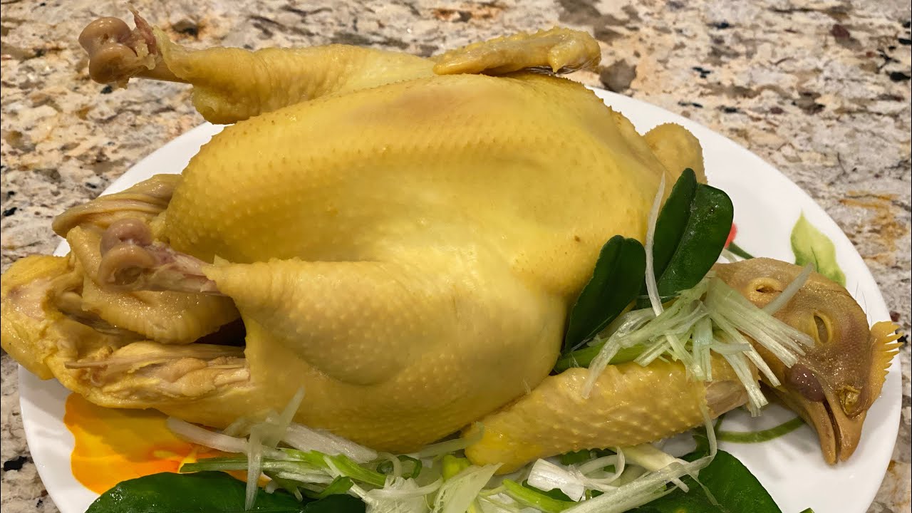 Vlog 4: Luộc Gà 🐓 Bí Quyết Rửa Gà với Sữa tươi  và Luộc Gà Da Căng Giòn Vàng Bóng Đẹp  Rất Ngon