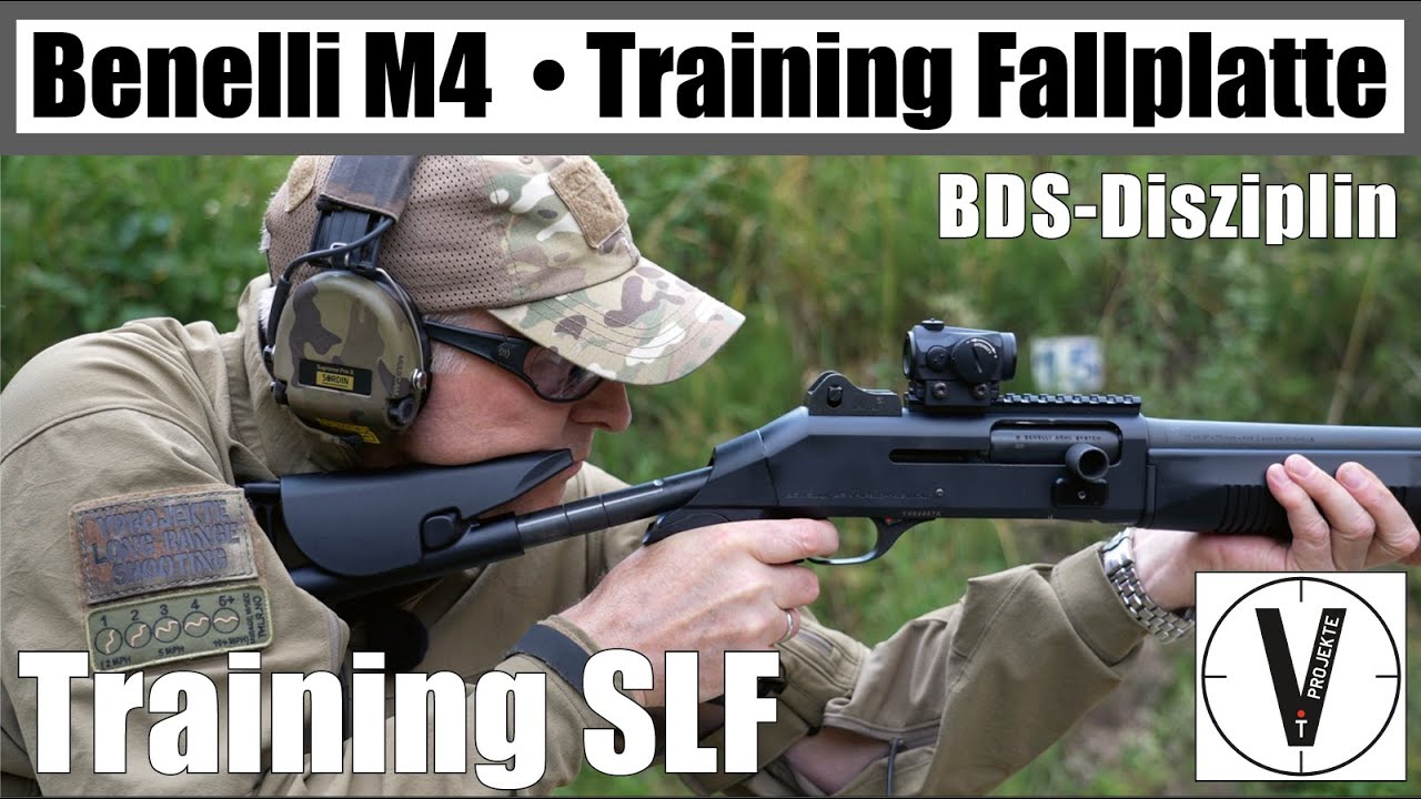 Benelli M4 • Training Fallplatte • Zeitlupe • BDS-Disziplin • Fallscheibe • Selbstladeflinte SLF
