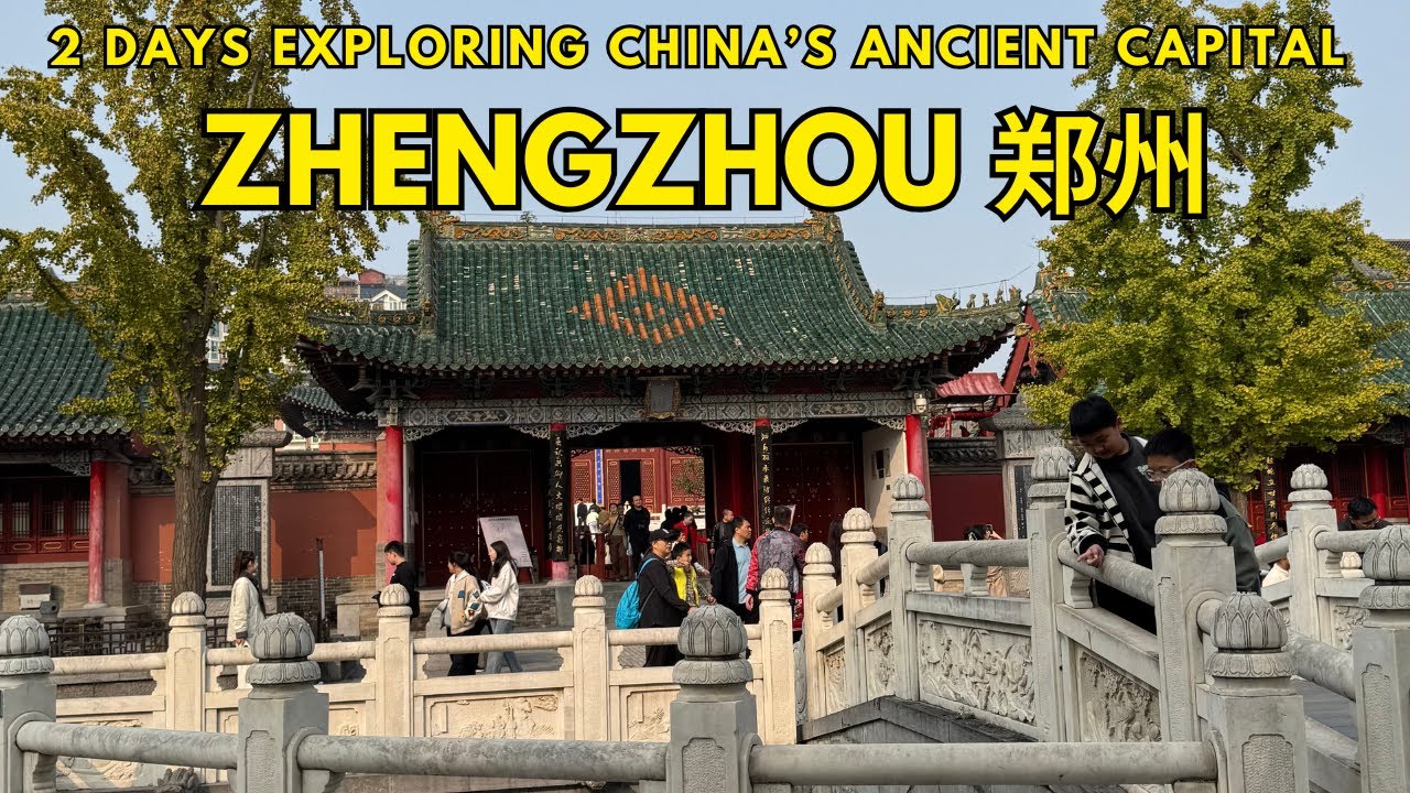 2 Days Exploring Zhengzhou | Ancient Capital, Erqi Tower, Confucian Temple & Local Food