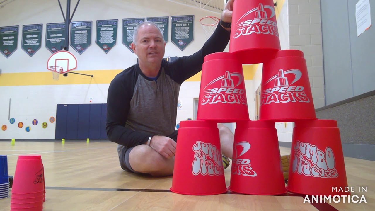 Cup Stacking Games for PE