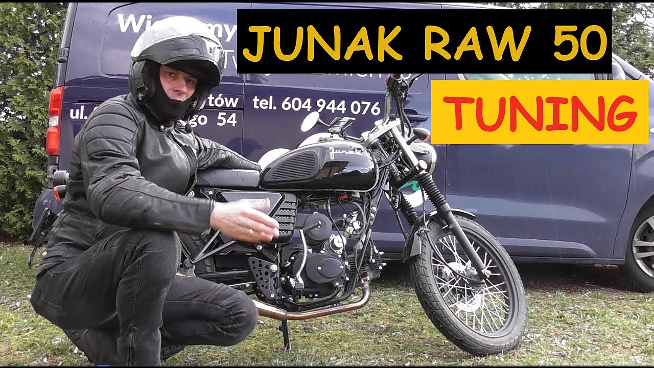Junak RAW50 - tuning. Zamykamy licznik.