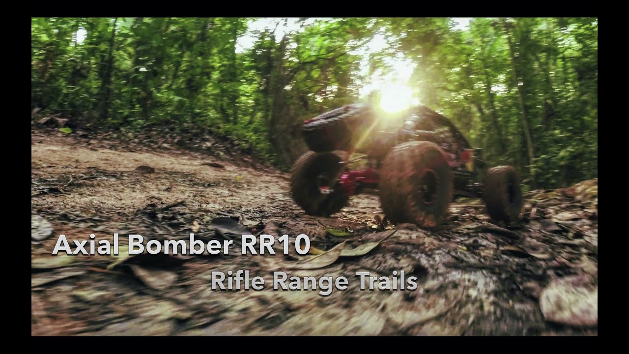 Axial Bomber RR10 ~ Rifle Range Trails ~ Shot with Insta360 One R 4K Module