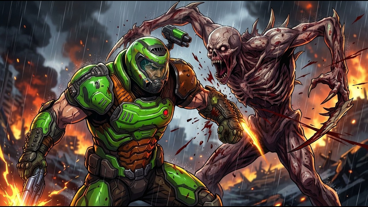 Could The DOOM SLAYER Survive Dead Space?