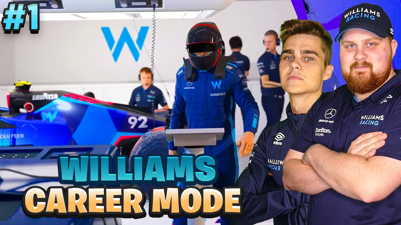 ''WILLIAMS SKA TILLBAKA TILL TOPPEN!'' | F1 22 CO-OP CAREER #1 w/ Olle Mcdulle