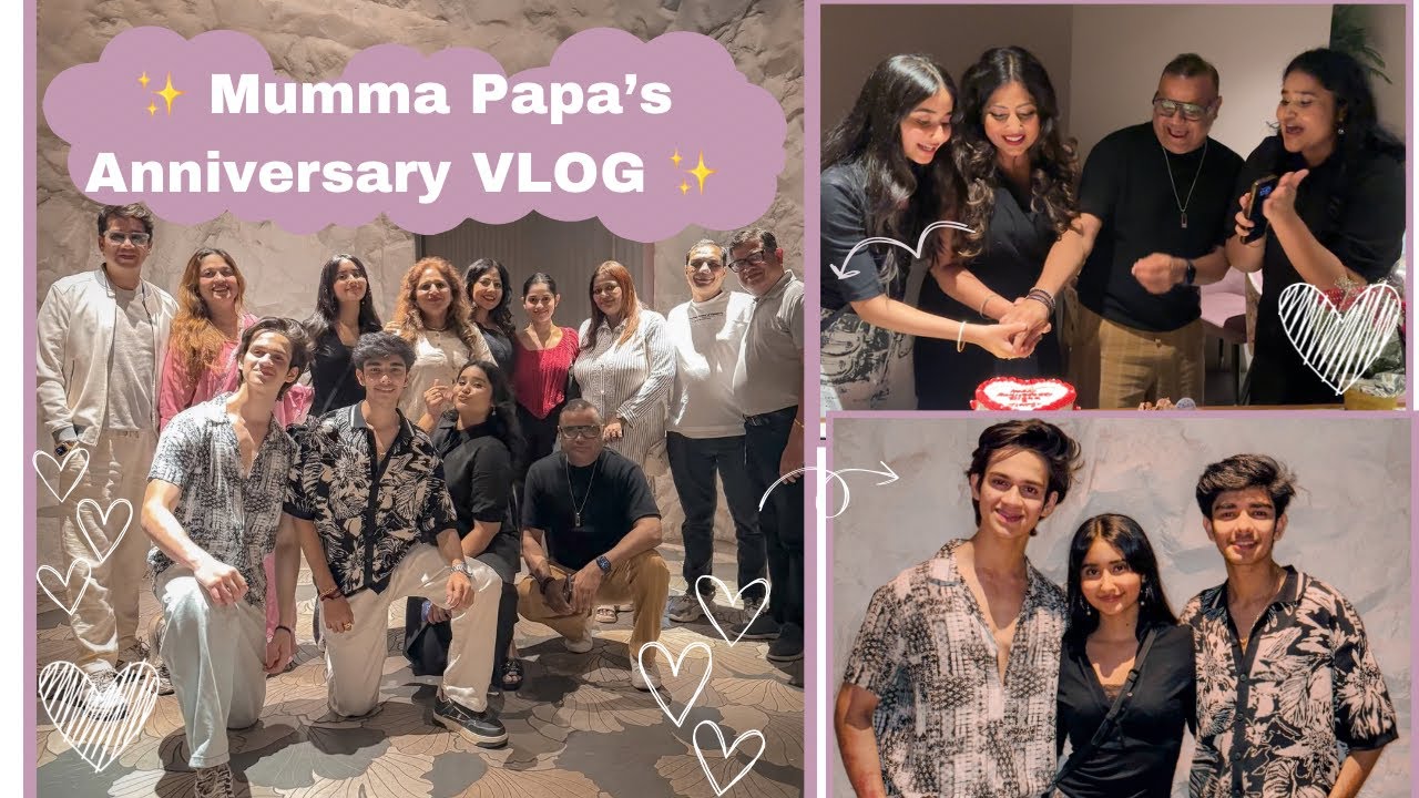 We surprised Mumma Papa 🤩😍🥰🥳✨ l Anniversary VLOG l Chahat Tewani