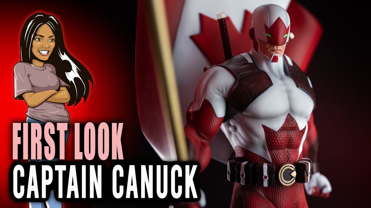FIRST LOOK: Captain Canuck 1:6 Statue by Bedrock Collectibles