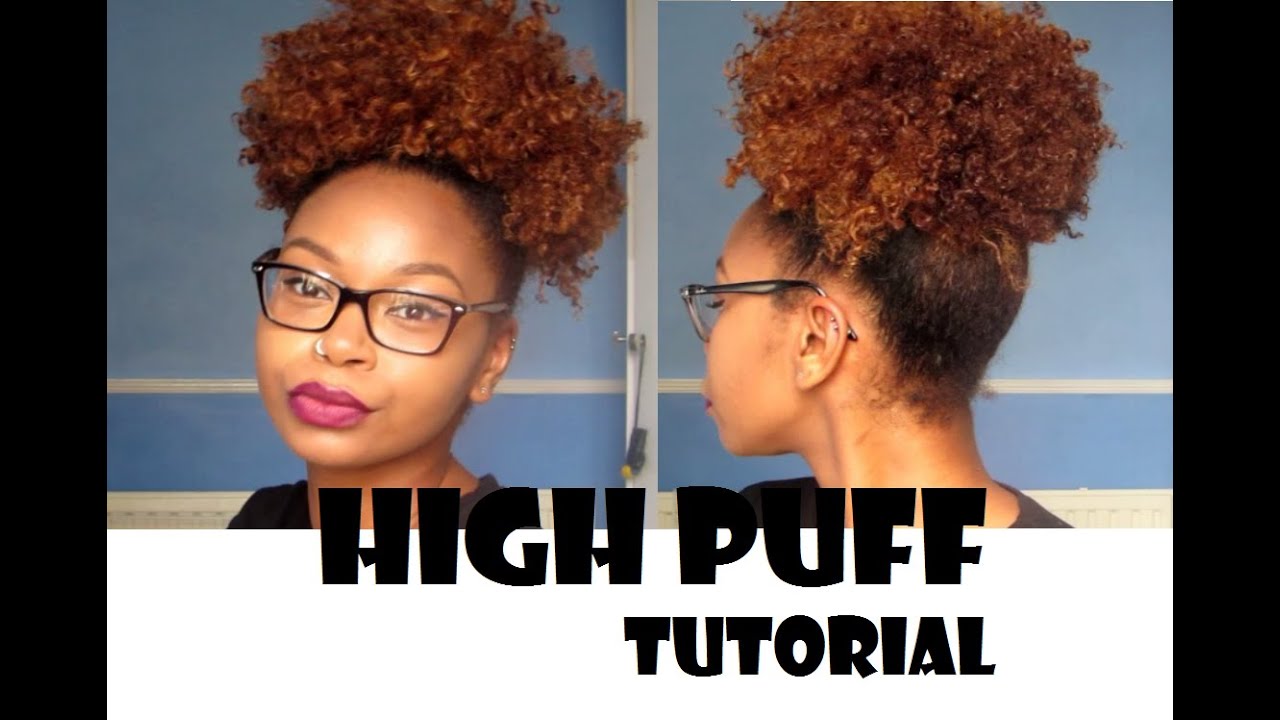 My High Puff Tutorial ! || MelfaceMish
