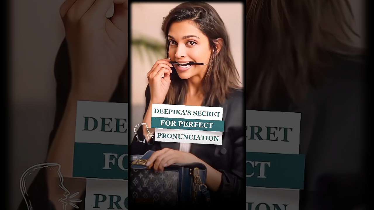 Deepika Padukone Reveals Her Secret to Perfect Pronunciation: Tips and Tricks [ #deepikapadukone ]