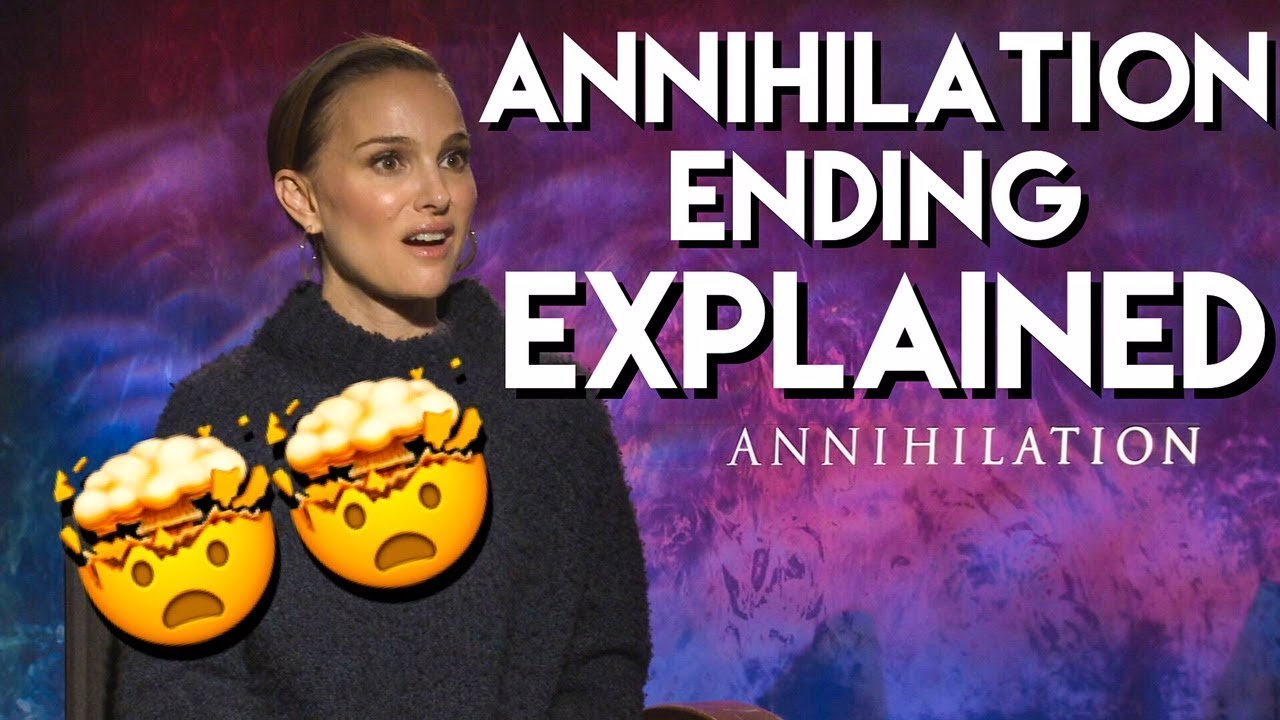 Natalie Portman explains the ending of ANNIHILATION with the cast