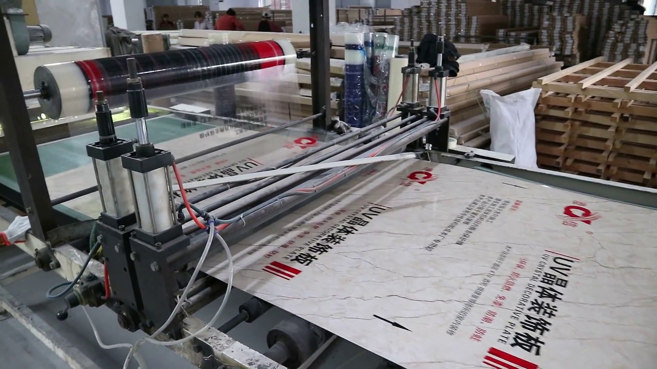 Starsplas | PVC Marble Wall Panel Tile UV Coating Machine