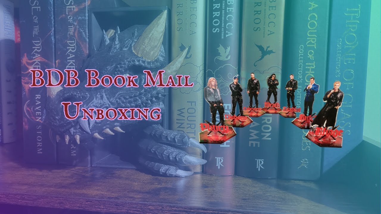 Black Dagger Brotherhood Book Mail Unboxing