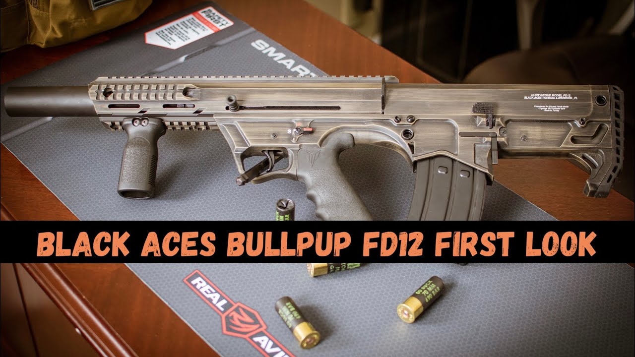Check out the Black Aces Bullpup FD12 🥵