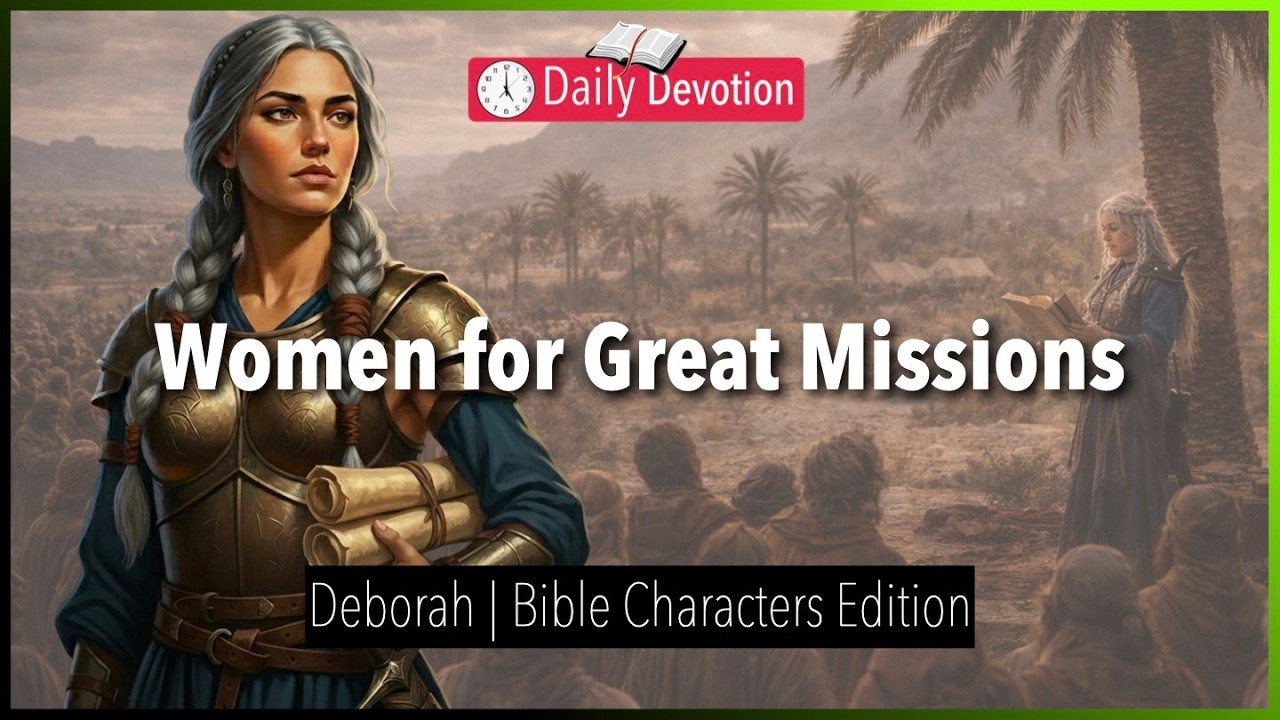 March 05: Women for Great Missions - Deborah - Judges 4 - 365 Daily Devotions
