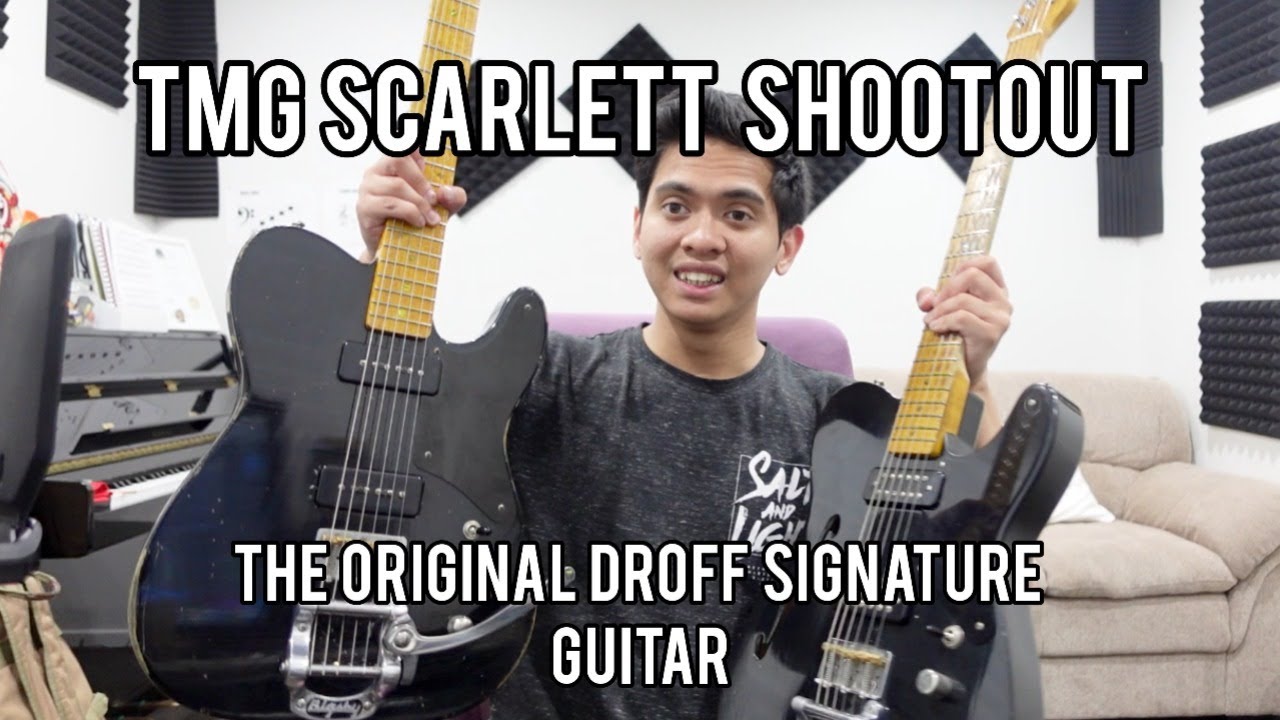 TMG Guitar Co. Scarlett Shootout - P90 Solid Body VS. Semi Hollow W/ TV Jones Powertrons