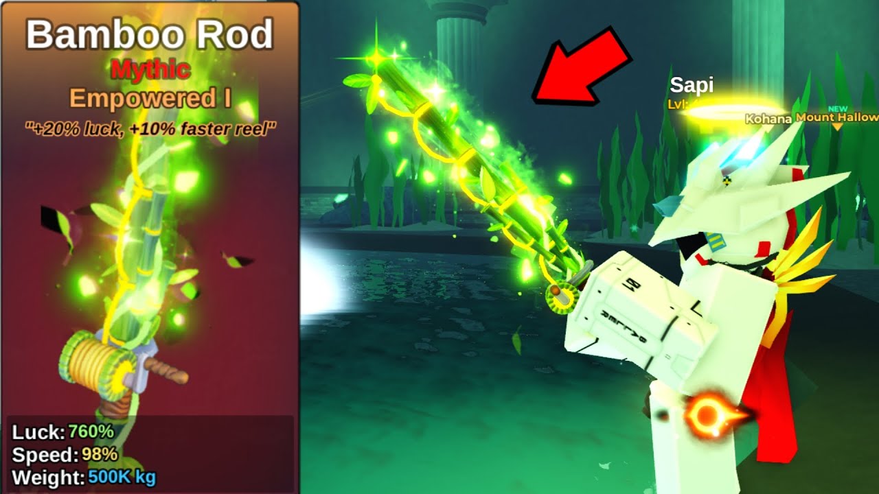 APAKAH BAMBOO ROD HARGA 12M COIN LEBIH BAGUS DARI GHOSTFINN DI FISH IT ROBLOX!?