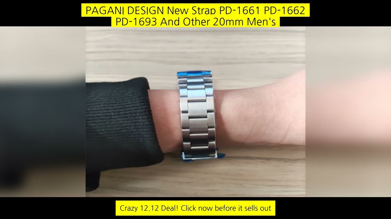 Pagani Design New Strap Pd-1661 Pd-1662 Pd-1693 And Other 20Mm Men'S Watchs