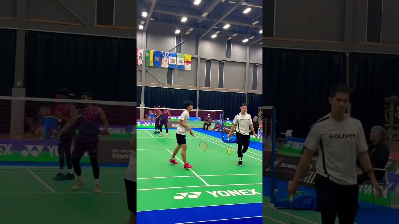 Yonex Canadian International Badminton Challenge 🇨🇦🇧🇩 | Bangladesh vs Canada LIVE Moments! #shorts
