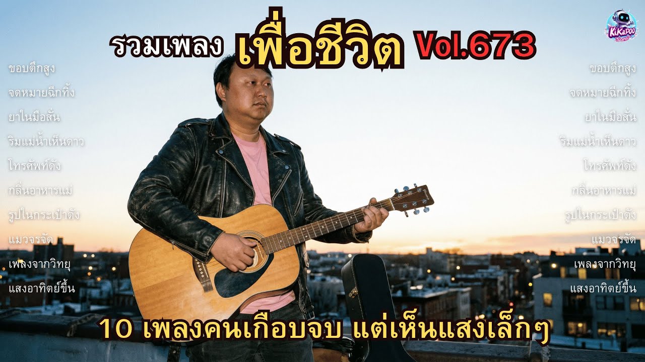 รวมเพลงเพื่อชีวิต Vol.673 🌅 ขอบเหวแห่งความหวัง | 10 เพลงคนเกือบจบ แต่เห็นแสงเล็กๆ (2026)