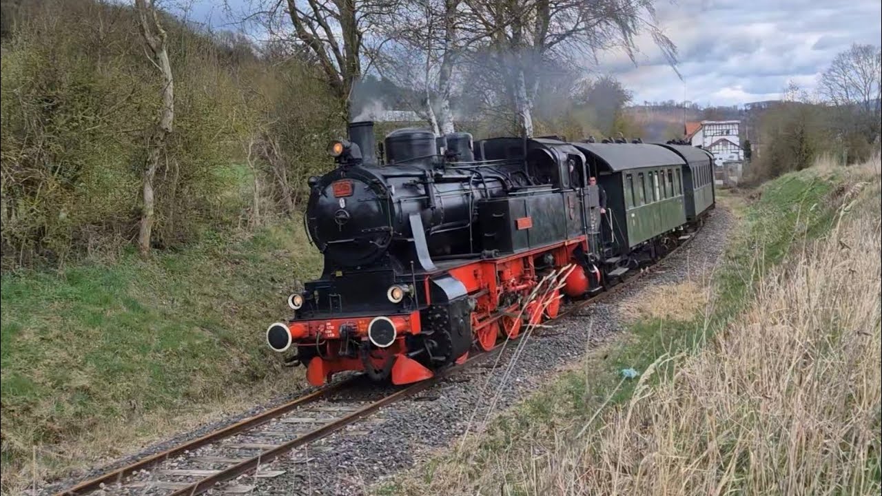 [Ostereier-Suchfahrt] Dampfzug Hessencourrier am 05.04.26 bei Schauenburg Hoof