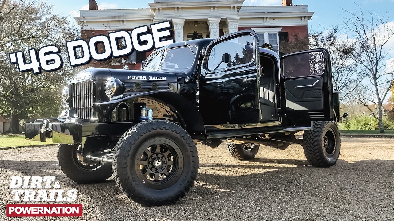 Most BADASS 4 Door 1946 Power Wagon Around: 9,100 Pounds of Pure Muscle