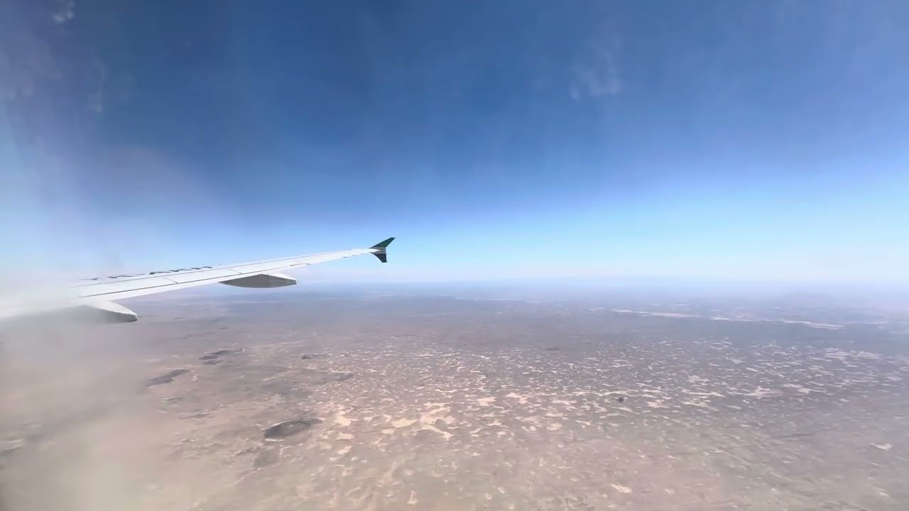 إقلاع طيران السورية A320-200 من مطار دمشق الدولي 25.4.2025 - Syrian Air takeoff from Damascus