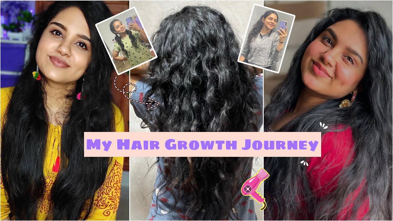 My Hair Growth Journey 💁‍♀️ Short to Long Hair Story Time ⏰ / PurPle KohL Megha