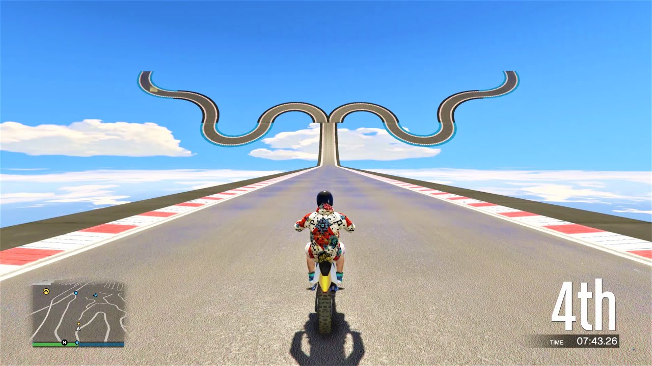 Splitted Road Bike Race - GTA 5