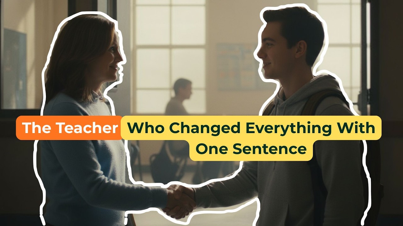 The Teacher Who Changed Everything With One Sentence