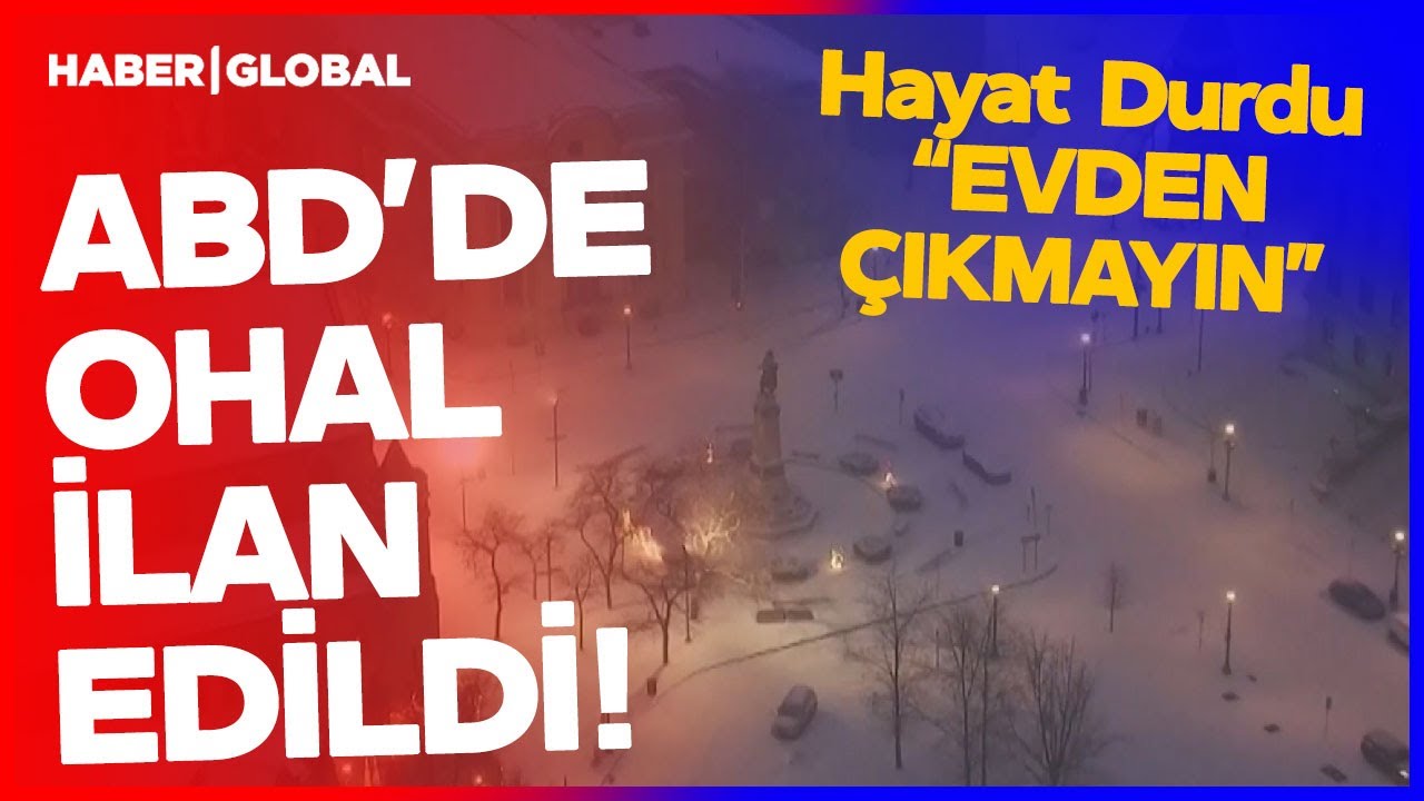 ABD'de Hayat Durdu! U&ccedil;uşlar İptal Edildi! OHAL İlan Edildi! 