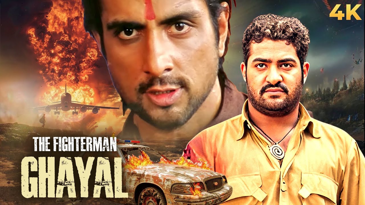 Jr. NTR, SONU SOOD South Action Hindi Dubbed Full Movie 4K THE FIGHTERMAN GHAYAL | Sameera Reddy