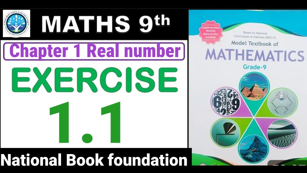 9Th Class Math Exercise 1.1 Federal Board | Chapter 1 Real number