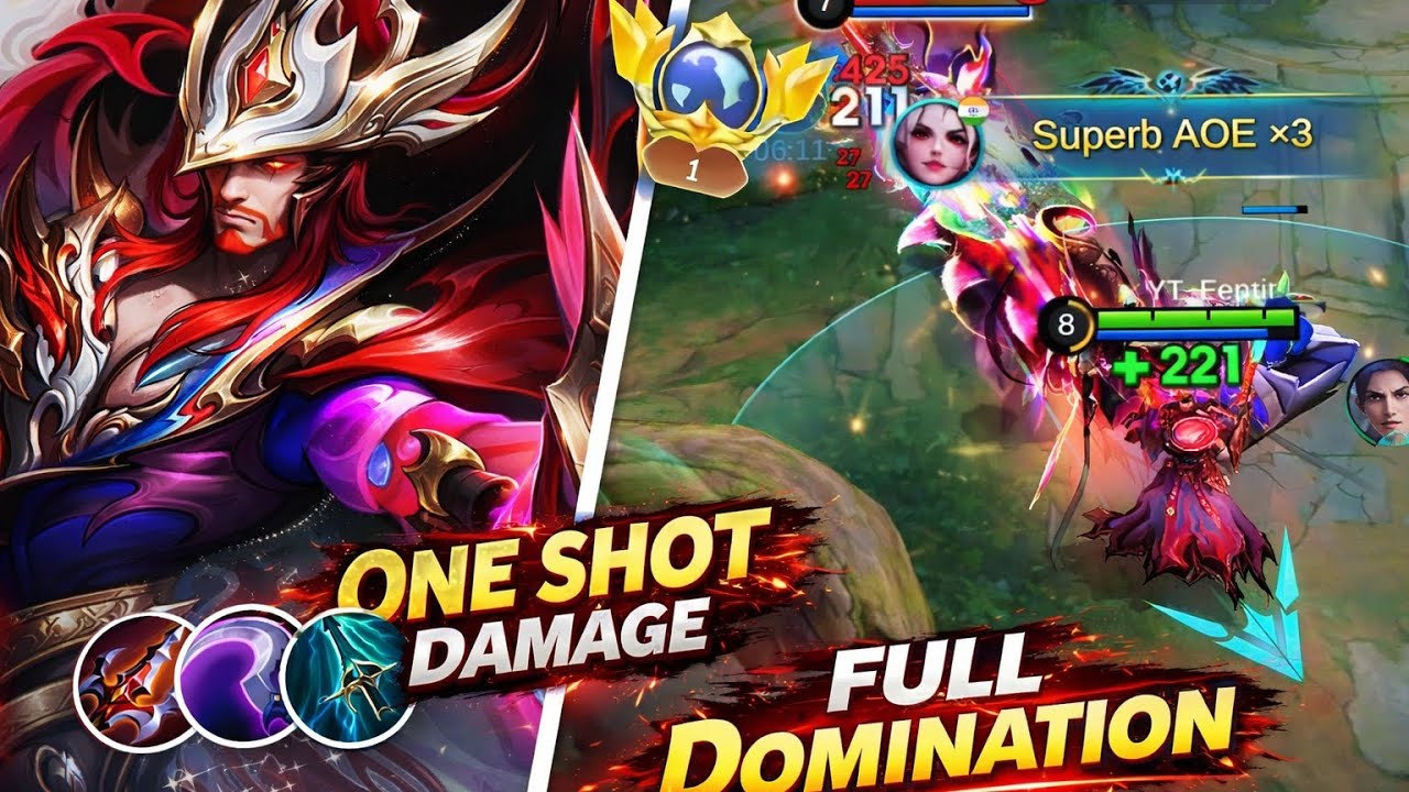 CLINT SOUL VESSEL SKIN - ONE SHOT BUILD !! GLOBAL NO. 1 CLINT BUILD - MOBILE LEGEND 