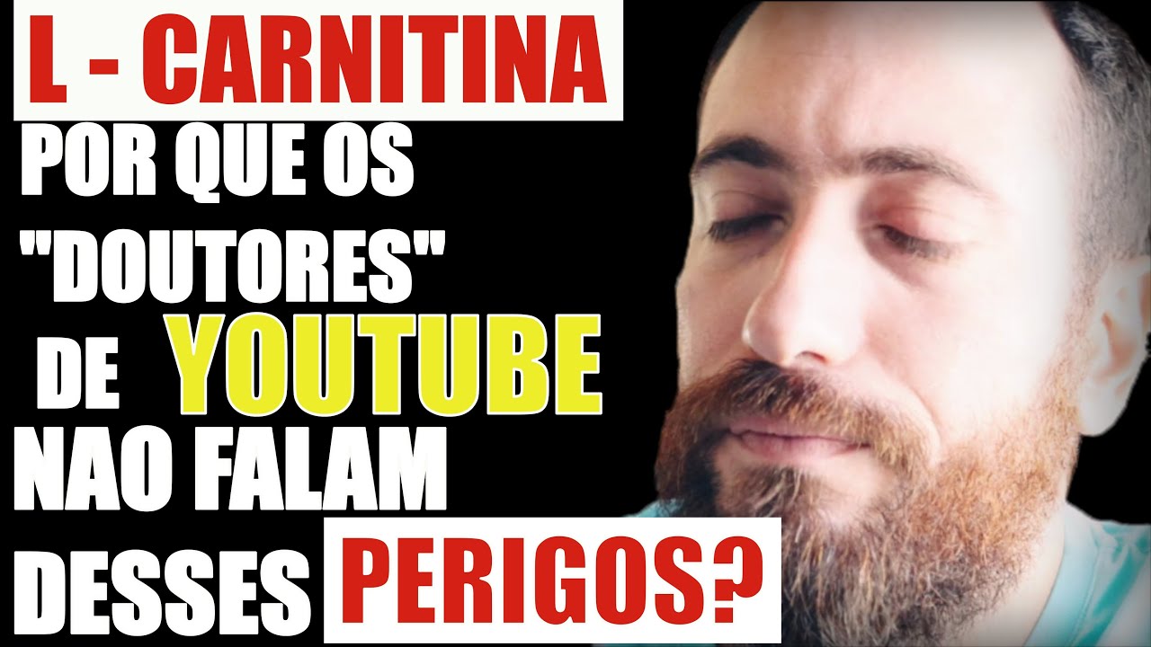 L - carnitina pode fazer mal e vou te provar! tenha esses cuidados!