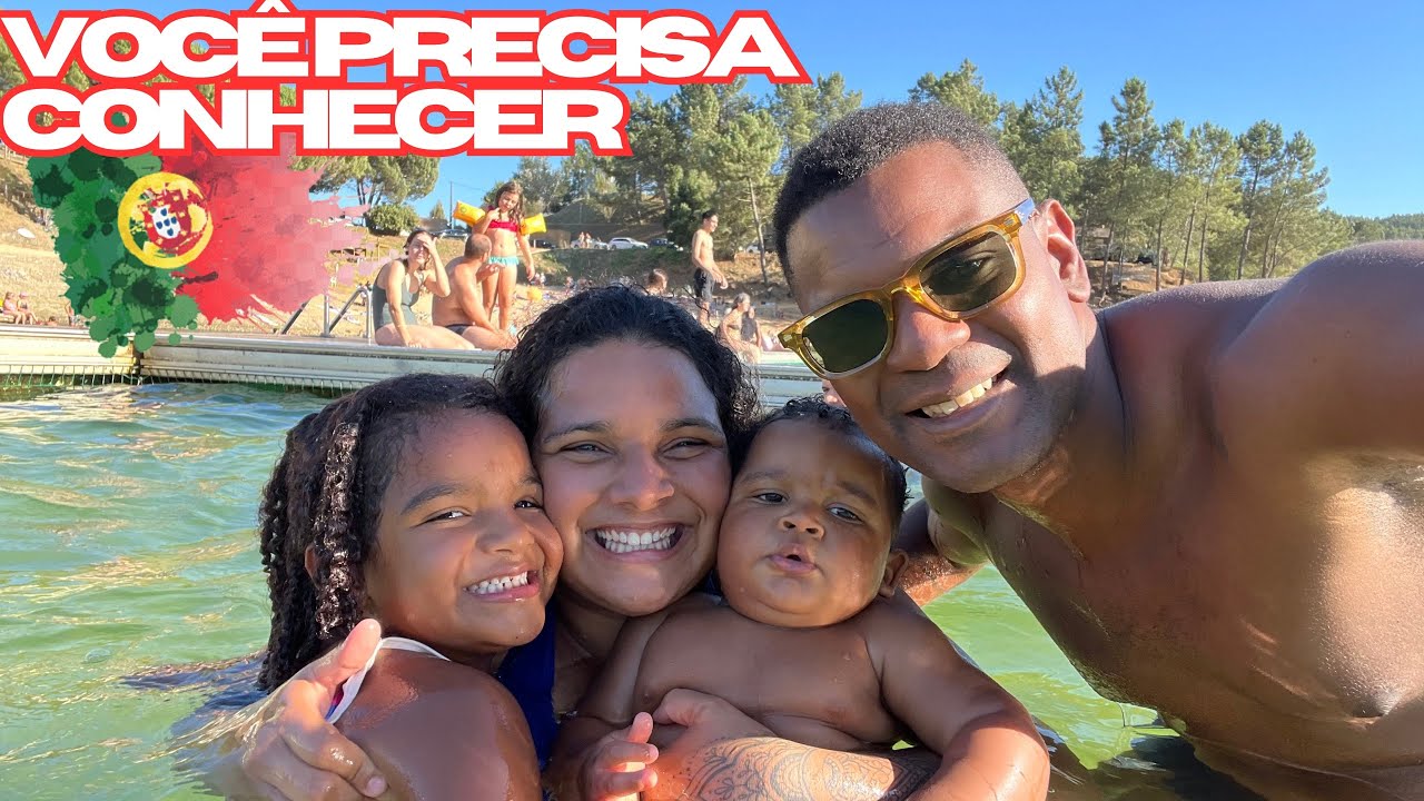 Praia Fluvial Lago Azul | Aldeia do Mato | Um dia com a nossa família.