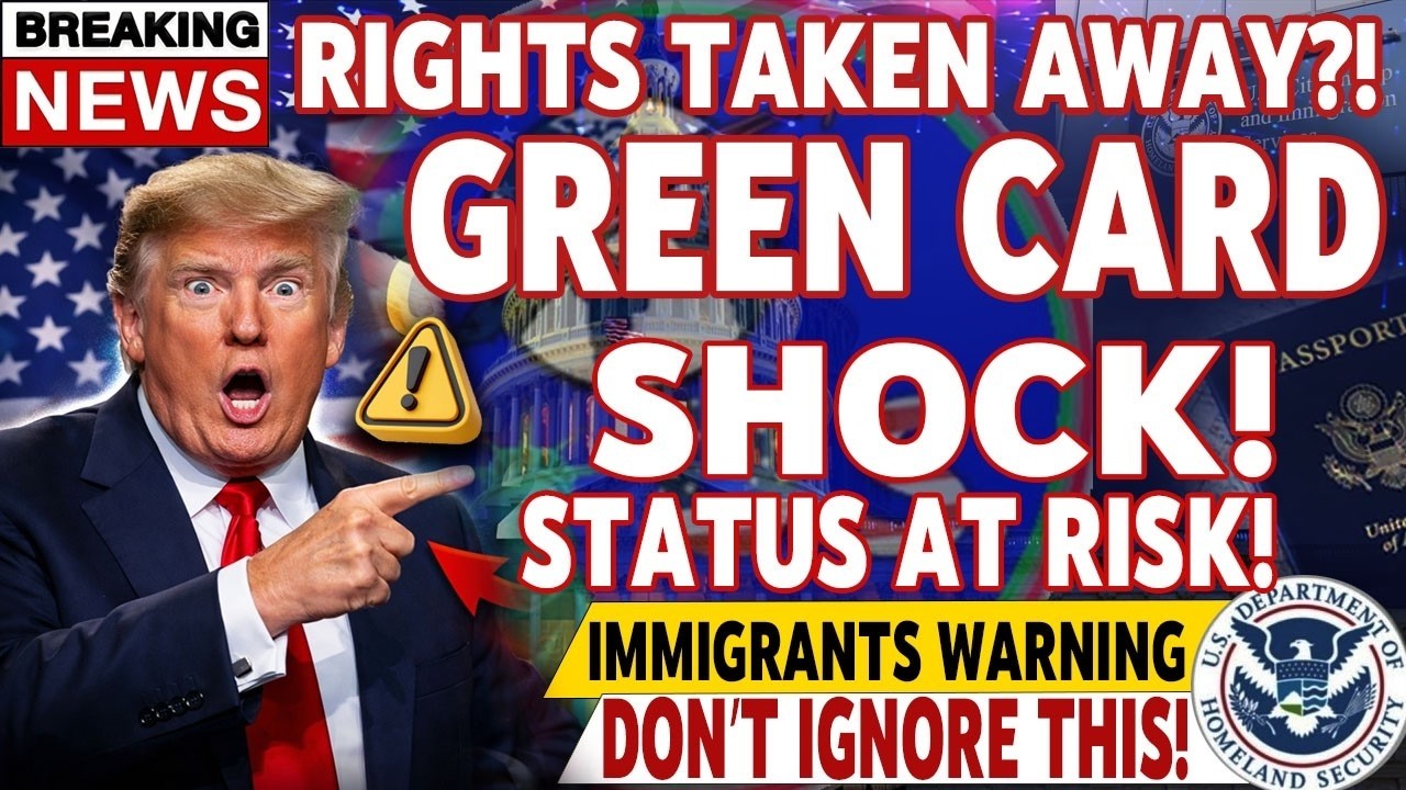 New Laws Target Green Card Holders? 😳 | 2026 Immigration Changes | Who Is Affected Most