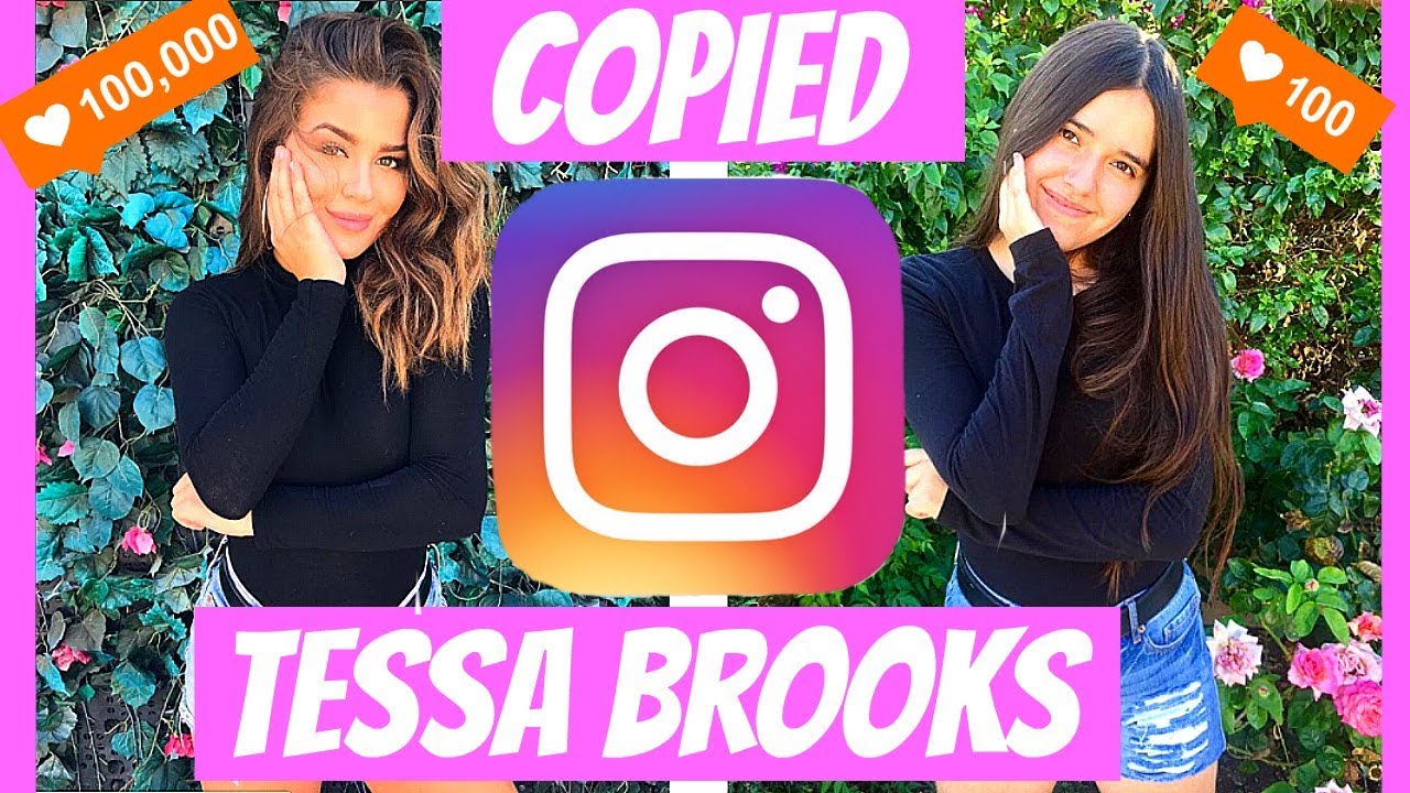 I COPIED TESSA BROOKS INSTAGRAM FOR A WEEK