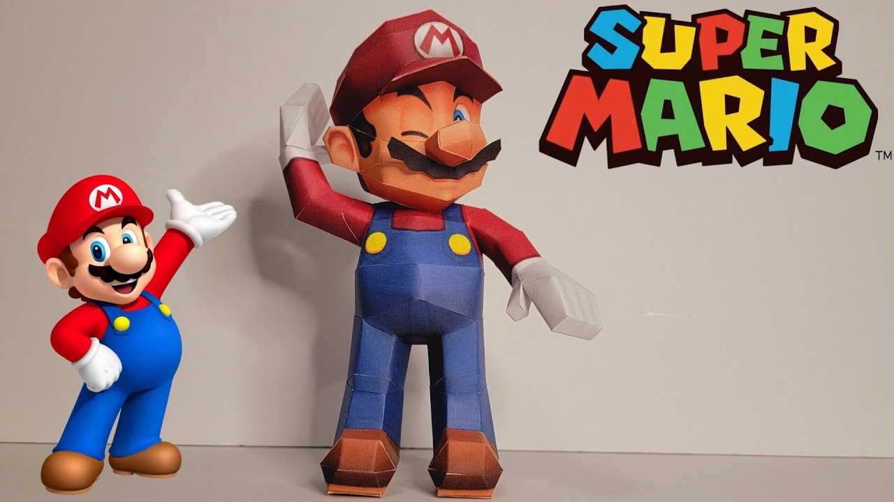 Mario Papercraft | Tutorial