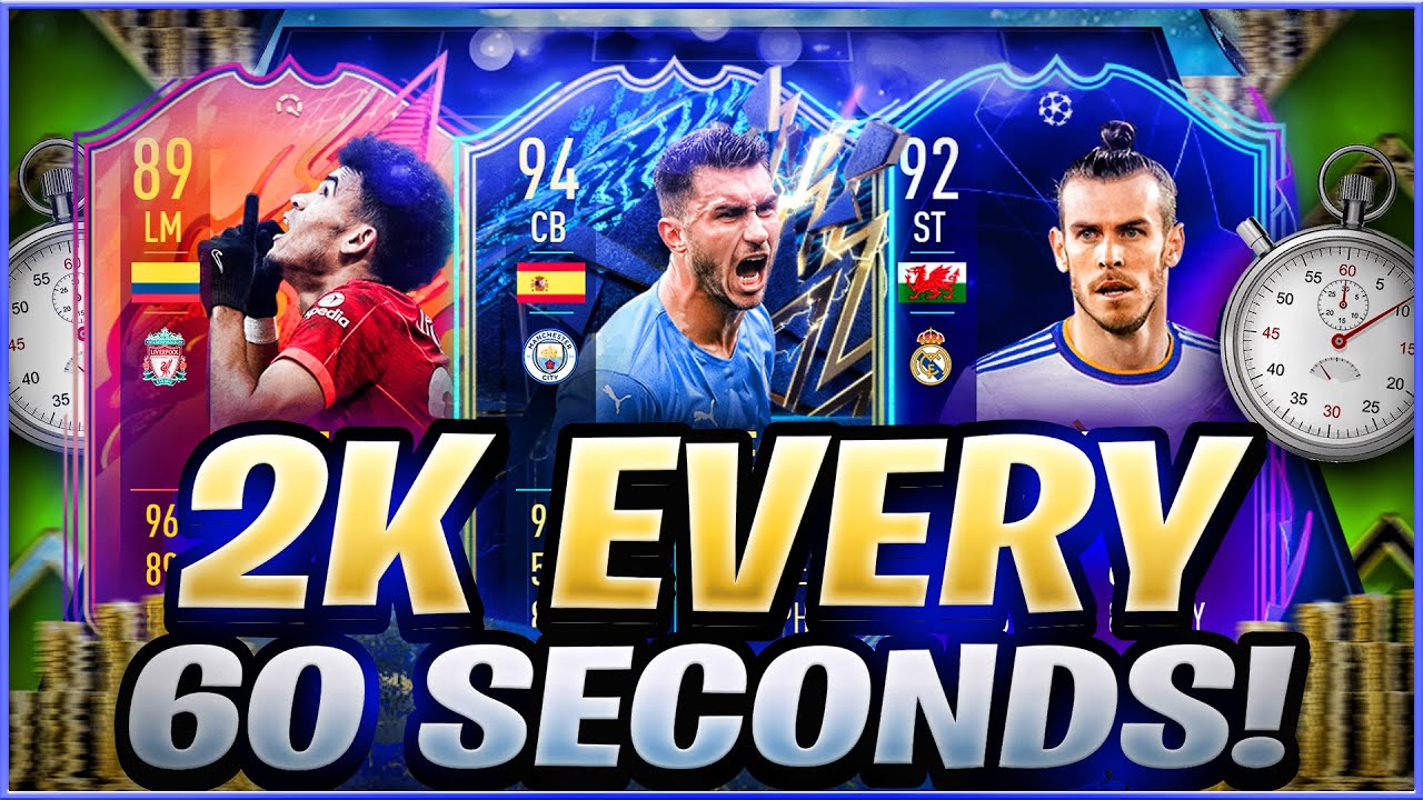 OMG! 2K EVERY 60 SECONDS FIFA 22 BEST TRADING METHOD (FIFA 22 SNIPING FILTERS & FLIPPING)