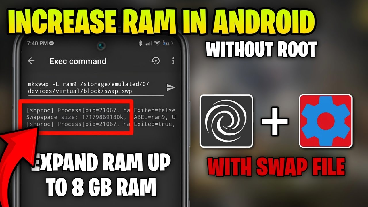How to Increase RAM on Android up to 8GB RAM without root | using brevent