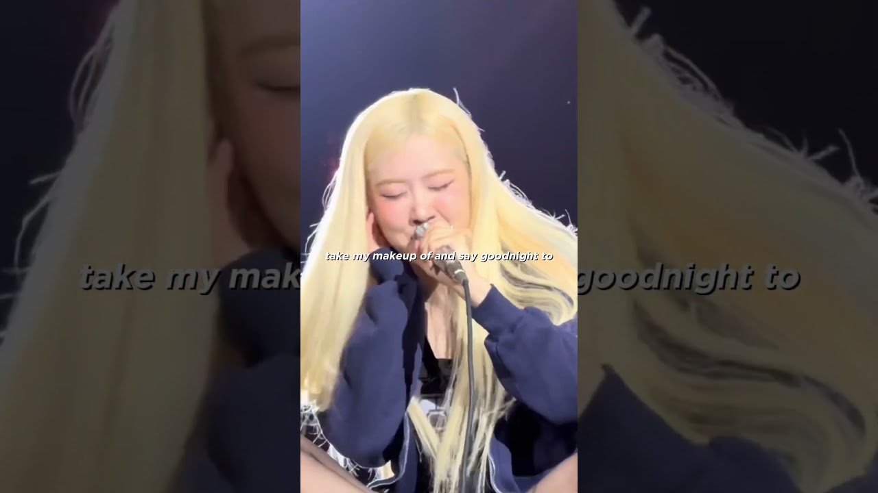 ROSÉ presenting her ex [3 AM] 