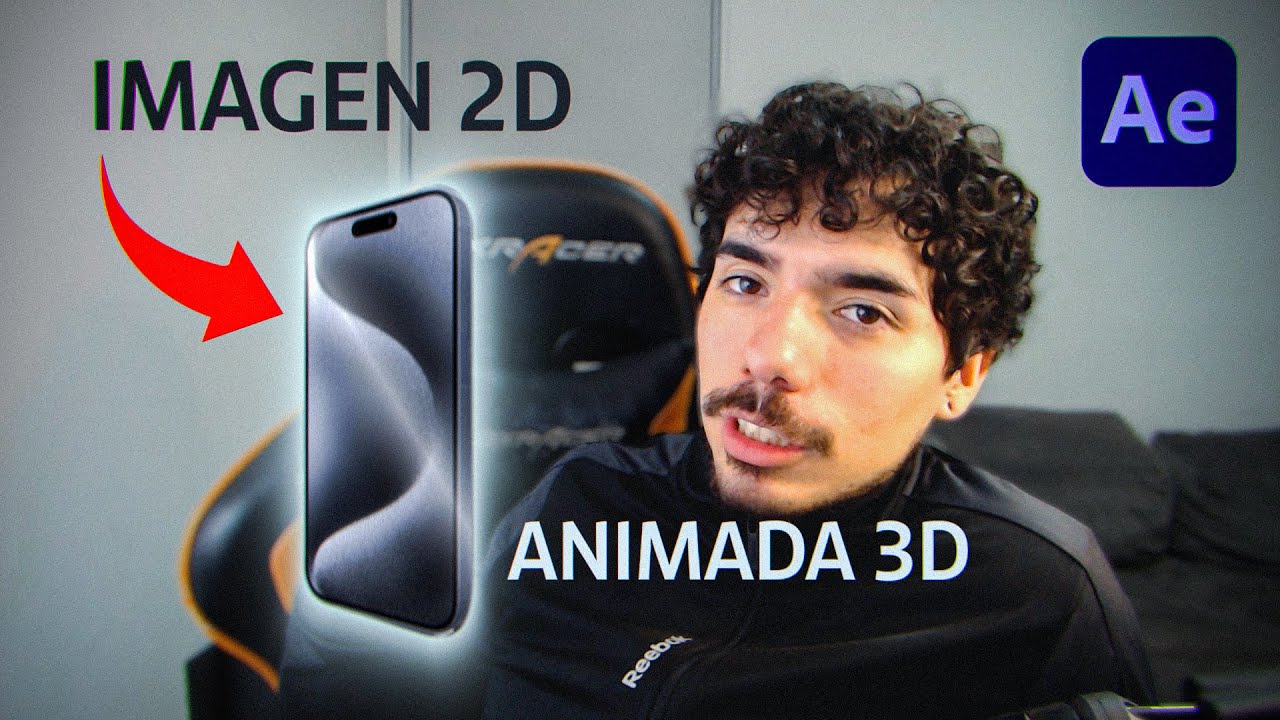 🪄 ANIMAR OBJETO 2D en 3D FÁCIL en After Effects | Mauro Arredondo